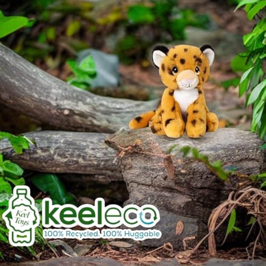 Jolof Store Cheetah Plush – 100% Recycled Eco-Friendly Soft Toy