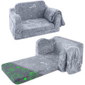 MeMoreCool Kids Glow in The Dark Sofa – Plush Foldable Toddler Lounger