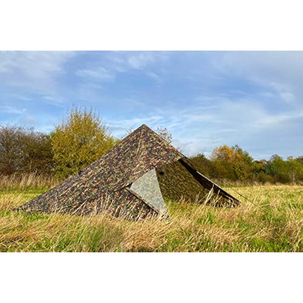 DD Hammocks Tarp 3.5 x 3.5 MC – Waterproof Camouflage Camping Shelter