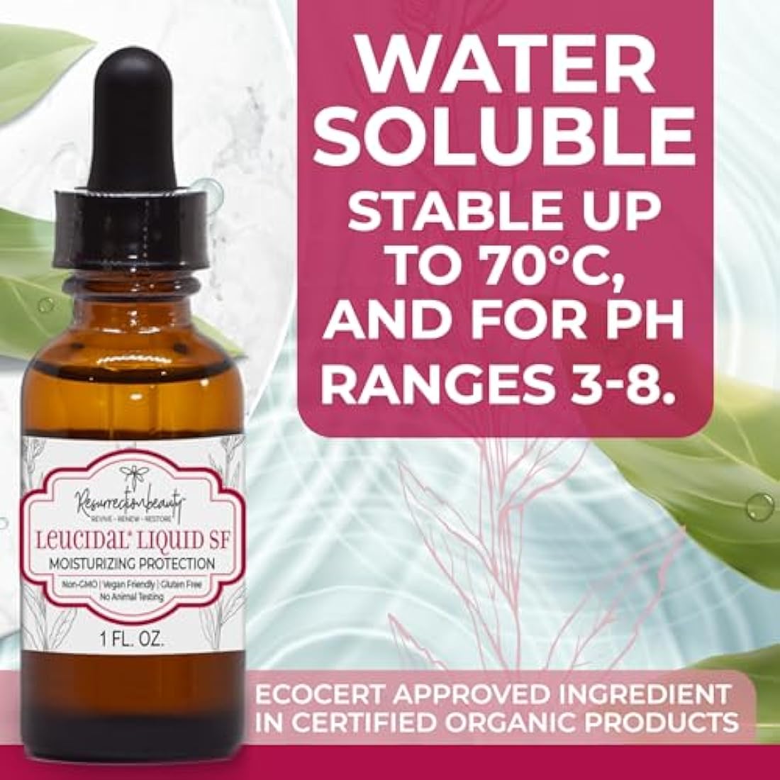Leucidal Liquid SF Natural Antimicrobial Ingredient - 1 oz