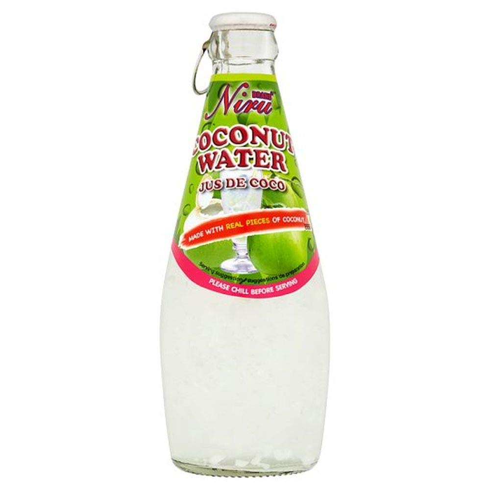Niru Coconut Water with Pulp – Fresh Young Coconut Drink (6 x 290ml)