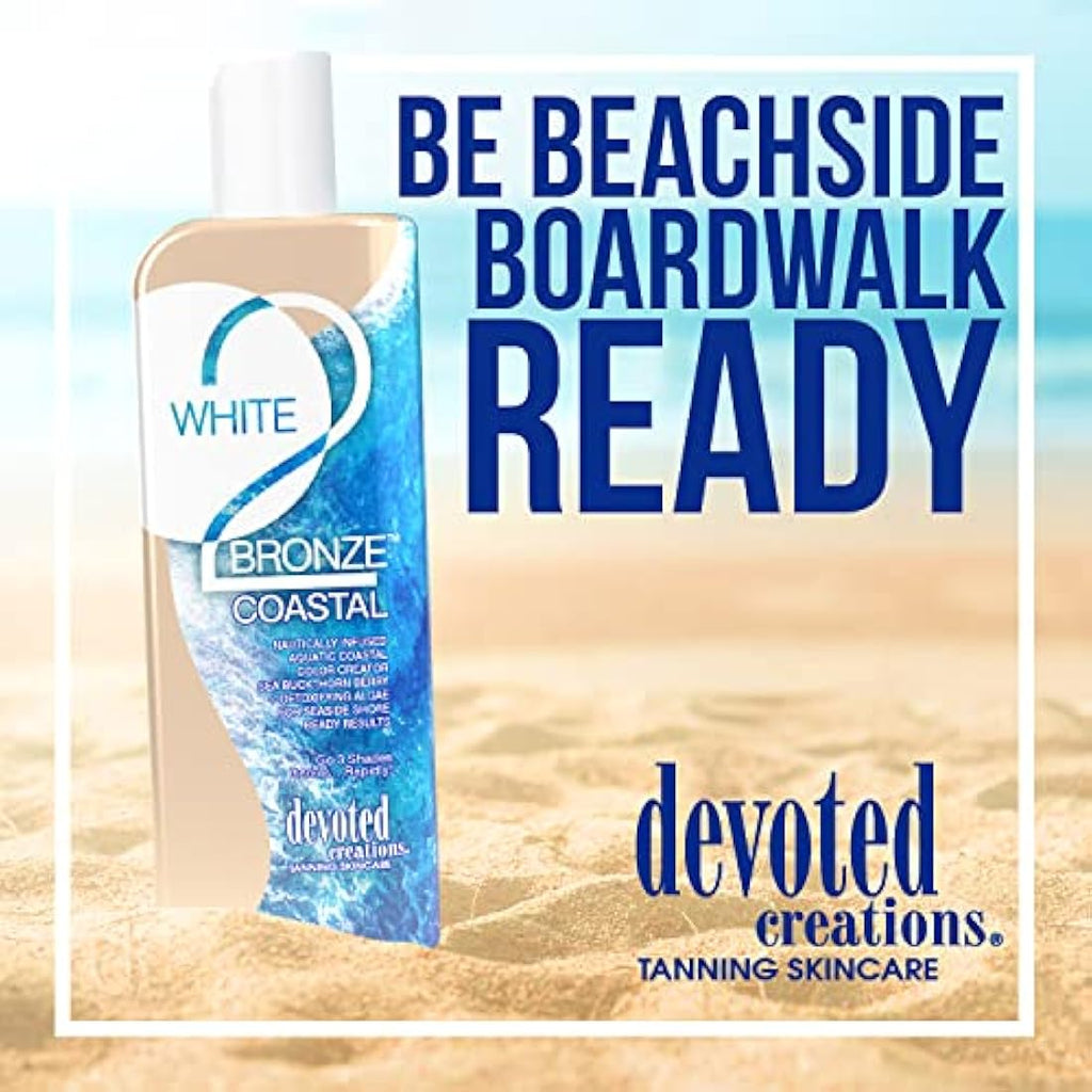 Devoted Creations White 2 Bronze Coastal Blue Hued Tan Enhancer - 251ml