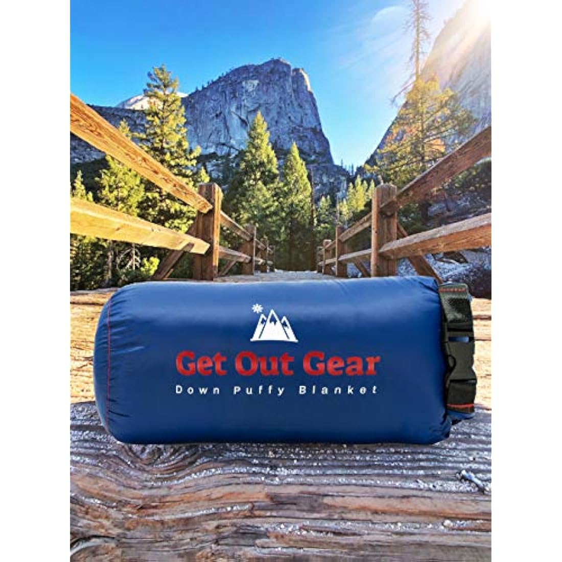 Get Out Gear Down Camping Blanket – 650 Fill Power Water-Resistant Quilt