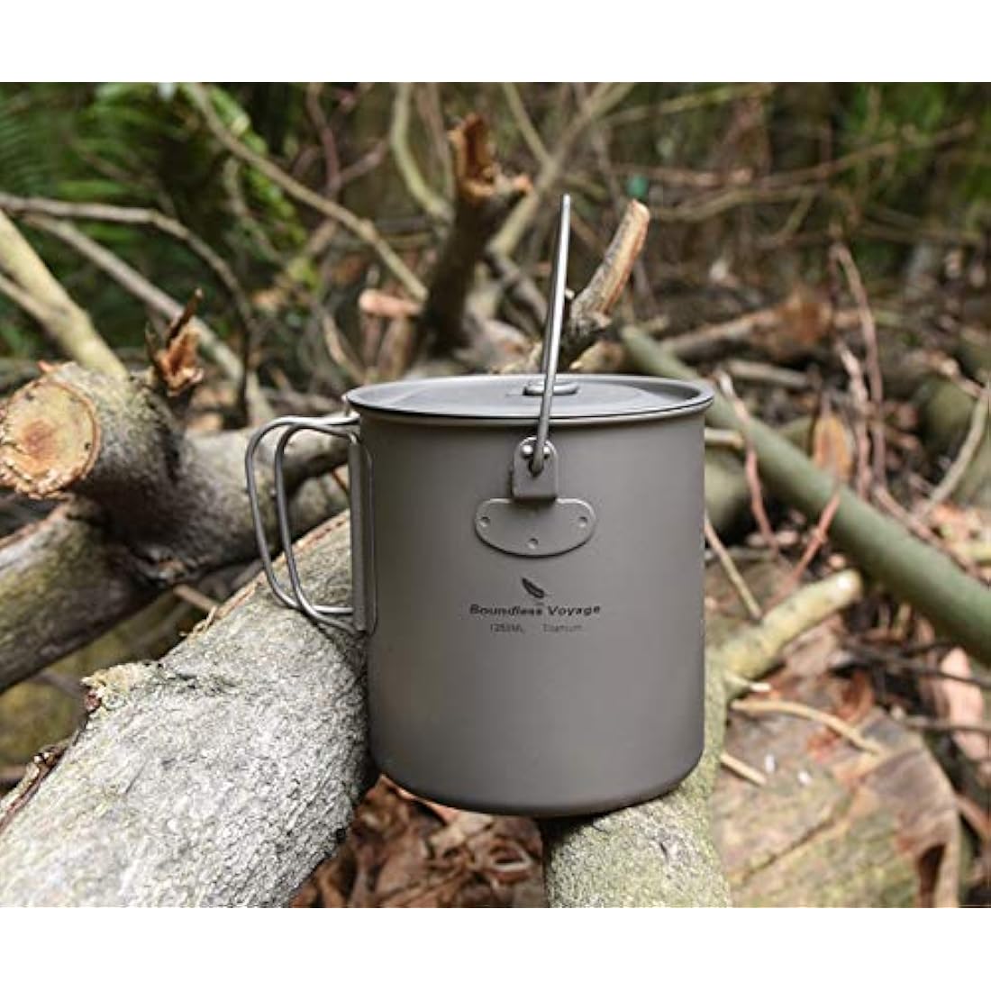 Boundless Voyage 1250ml Titanium Pot | Ultralight Camping Mug