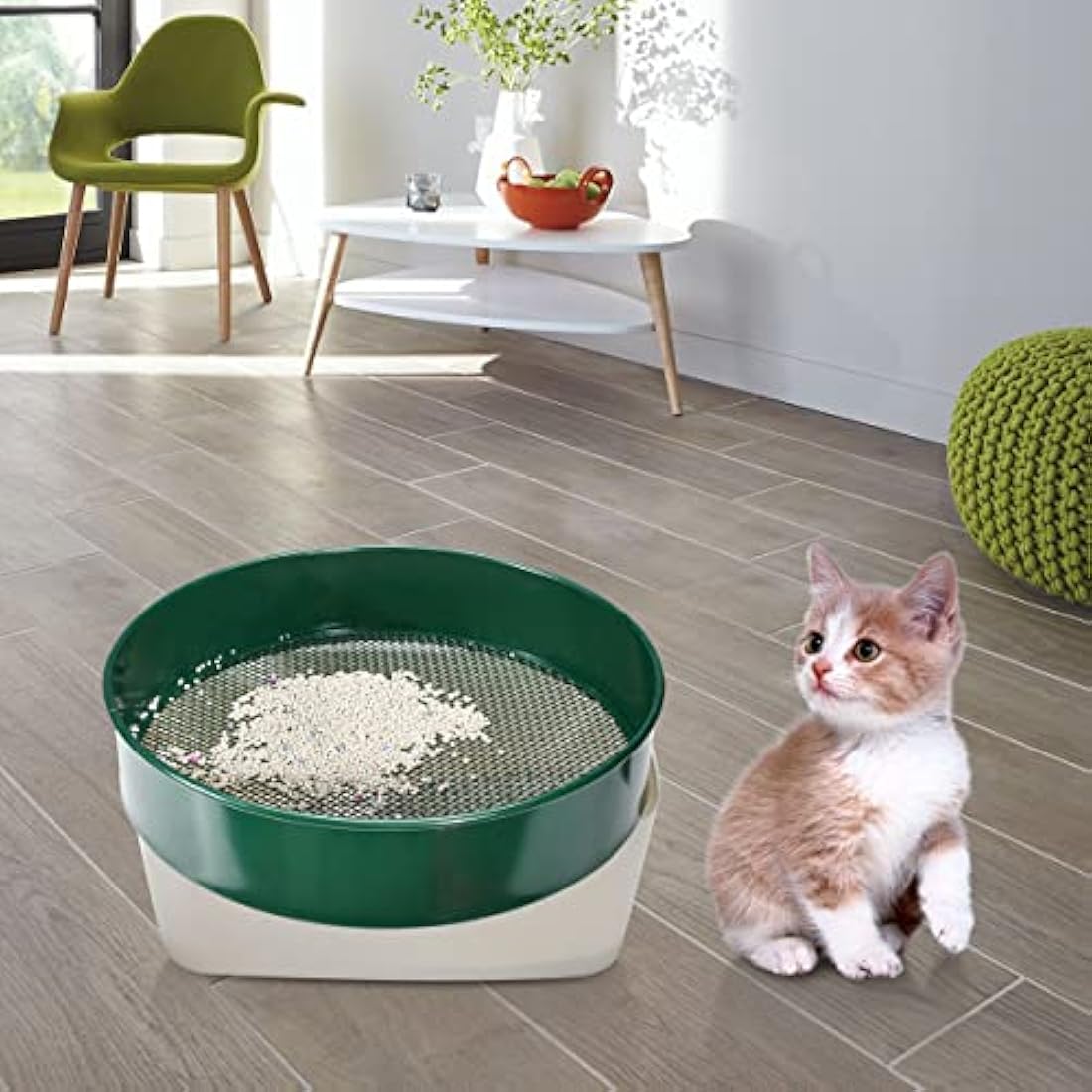 johgee Metal Garden Sieve - 4 Mesh Sizes Soil Sifter with Tools