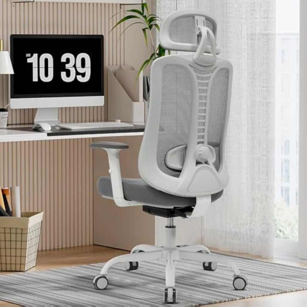 Magic Life Ergonomic Office Chair - Mesh Desk Chair with Lumbar Support