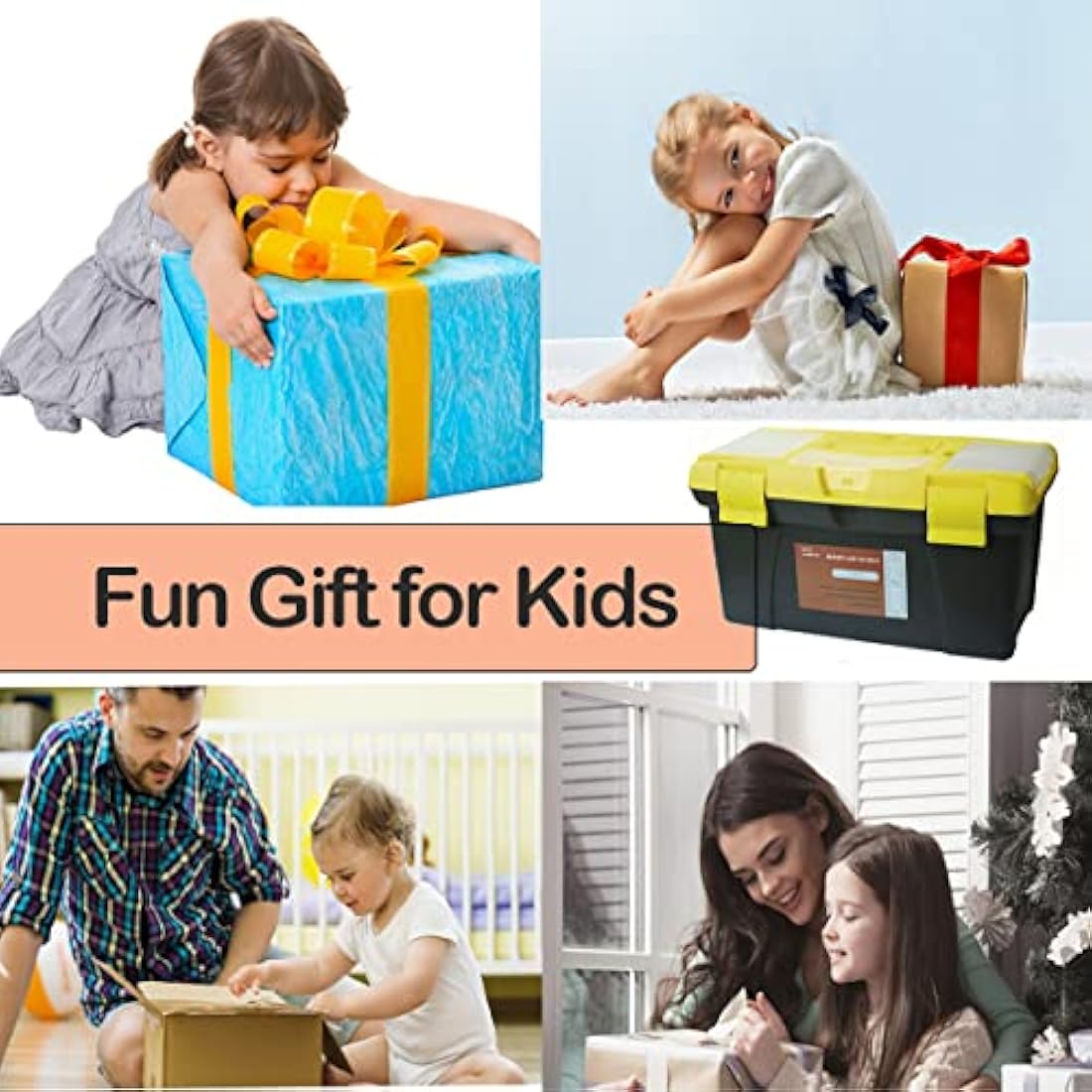 QeeHeng Kids Real Woodworking Tool Set – 30 Piece Construction DIY Kit
