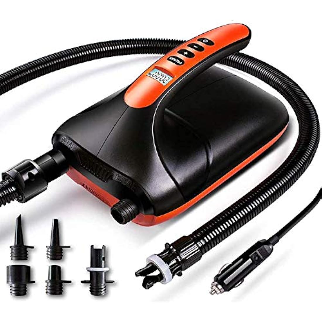Ruitx Electric SUP Pump – 20PSI Dual Stage 12V DC Paddle Board Inflator