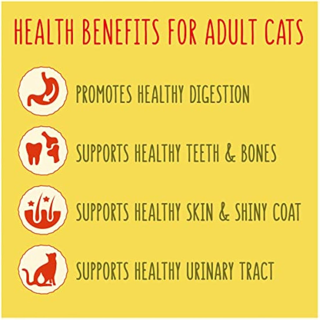 Purina Go-Cat Adult Dry Cat Food - Chicken & Duck - 4kg (Pack of 2)