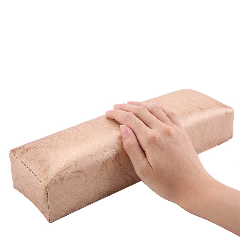 Leather Nail Art Hand Rest – Ergonomic Manicure Arm Cushion
