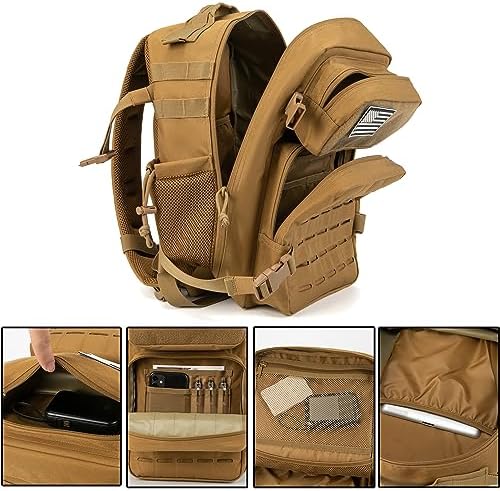 Military Tactical Backpack – Molle Hiking Rucksack 45L