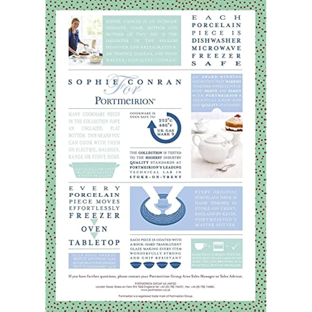 Sophie Conran for Portmeirion Ceramic Storage Jar | White Kitchen Canister