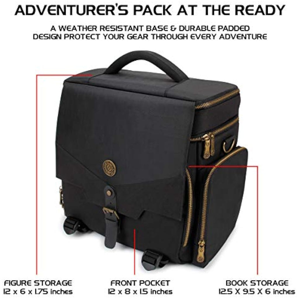 DND Bag – RPG Adventurer's Case with Miniature Storage