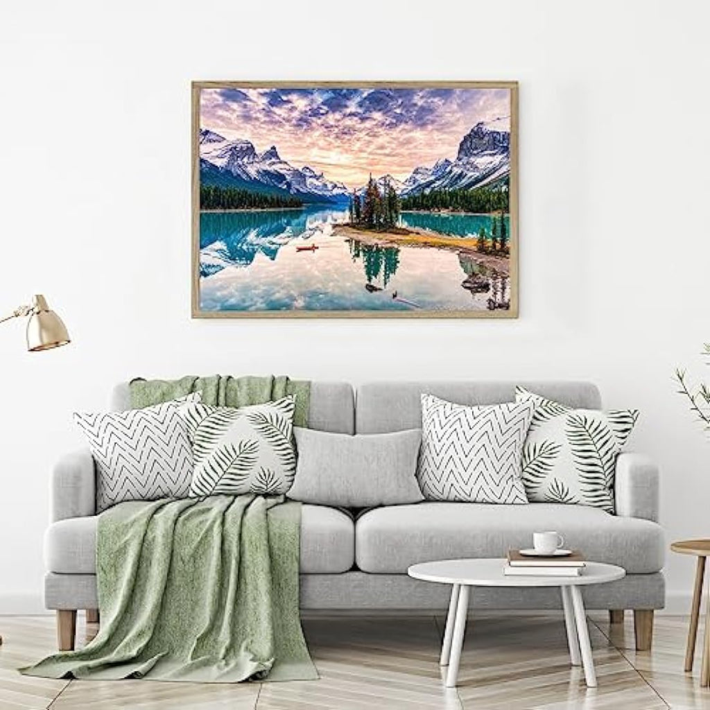 Spirit Island Maligne Lake 1000 Piece Jigsaw Puzzle for Adults