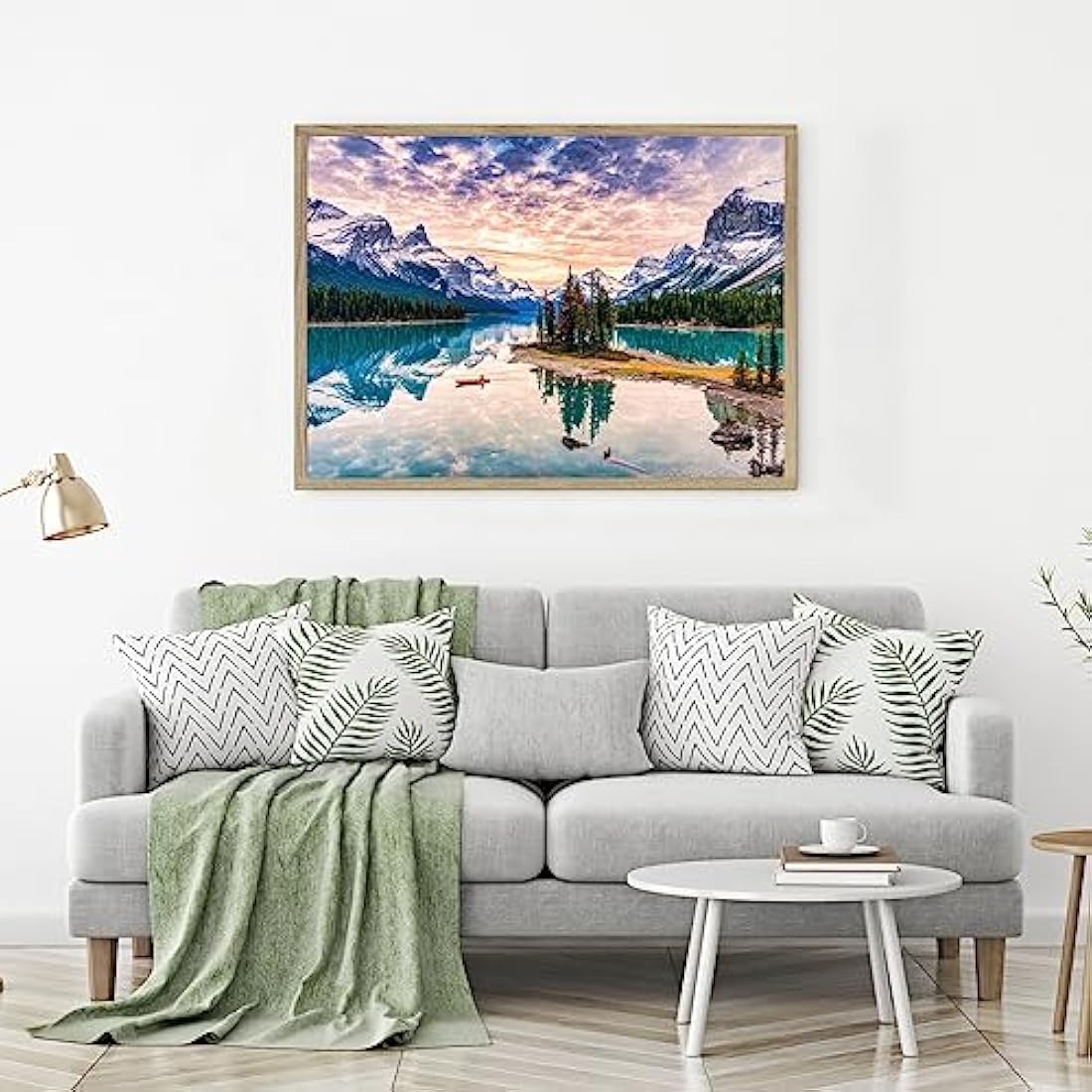 Spirit Island Maligne Lake 1000 Piece Jigsaw Puzzle for Adults