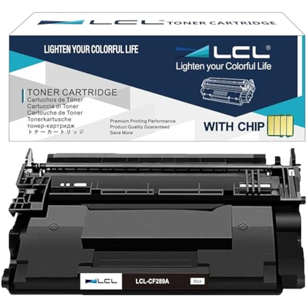 LCL CF289A Black Toner Cartridge with Chip for HP LaserJet M507 M528
