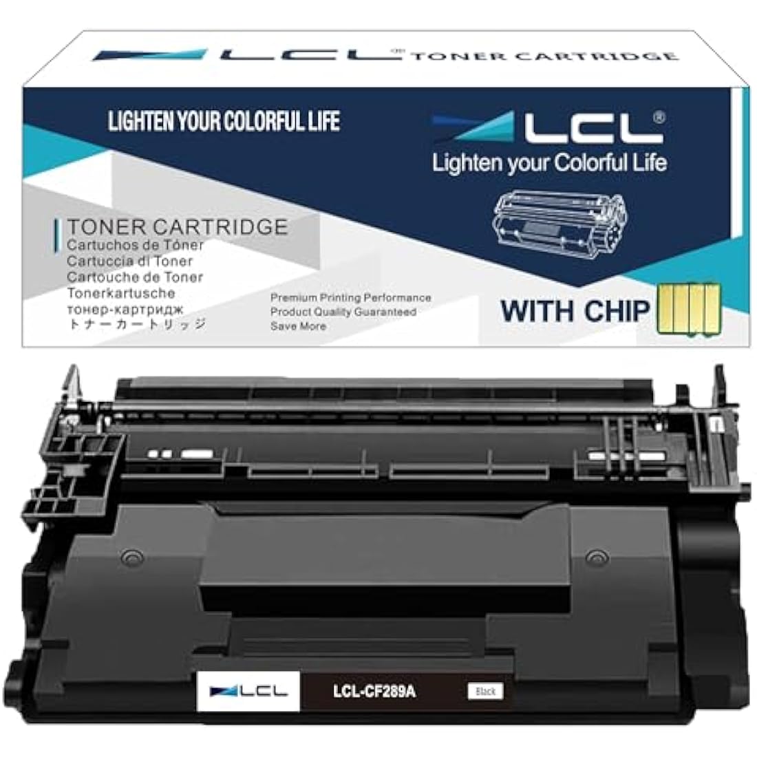 LCL CF289A Black Toner Cartridge with Chip for HP LaserJet M507 M528