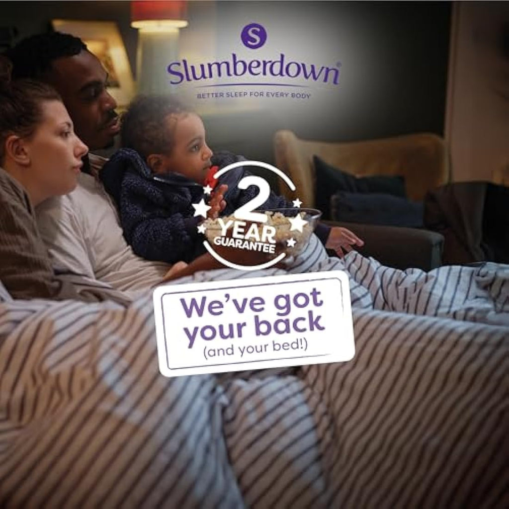 Slumberdown British Wool Pillow – Cooling Cotton Side Sleeper Pillow