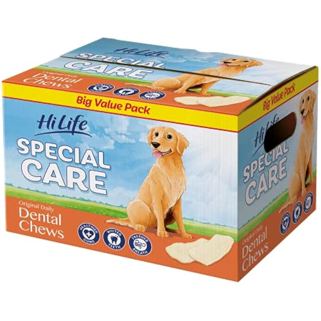 Jolof Store Special Care Rawhide Dog Dental Chews - 1kg Bulk Box