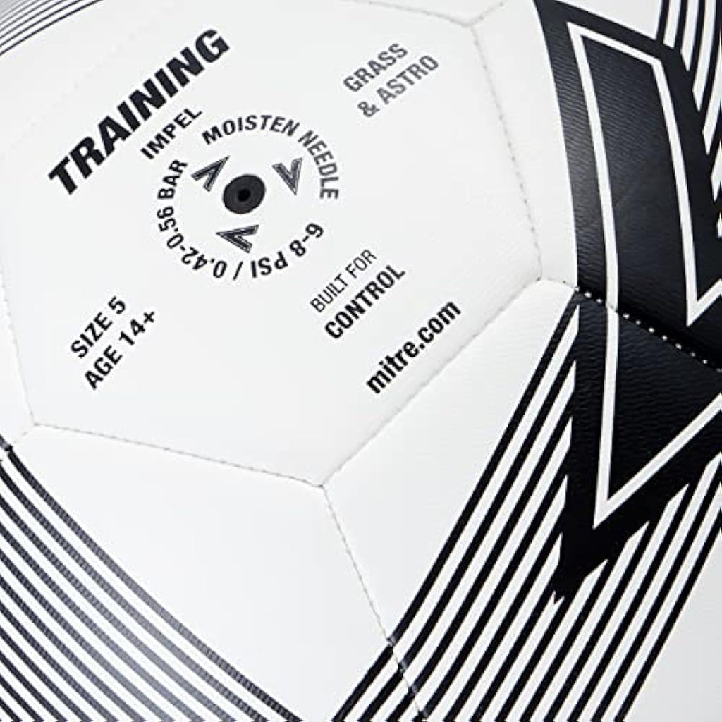 Mitre Impel L30P Training Football - Durable 30-Panel Soccer Ball