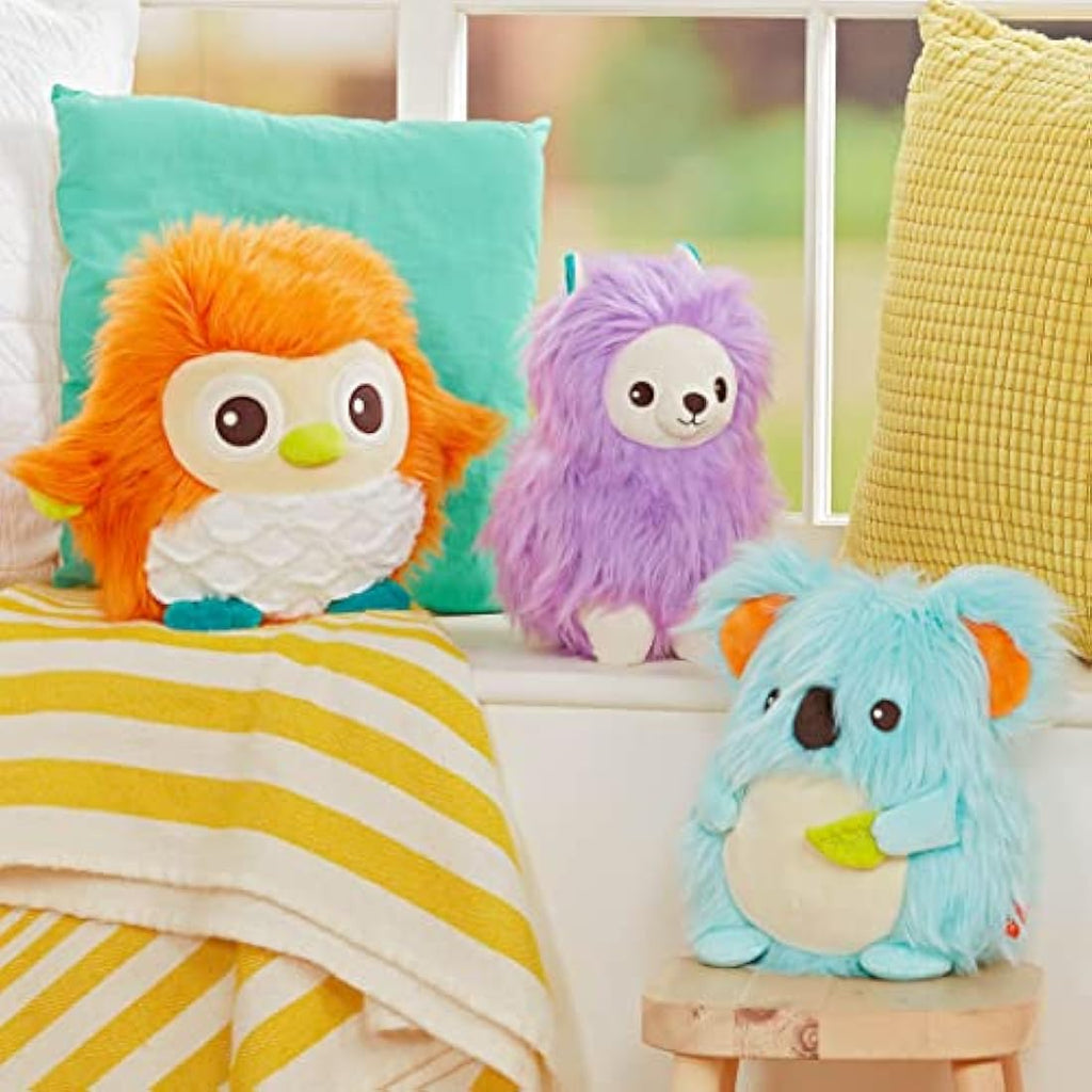 B. toys Lola Llama – Soft Fluffy Plush Stuffed Animal for Babies