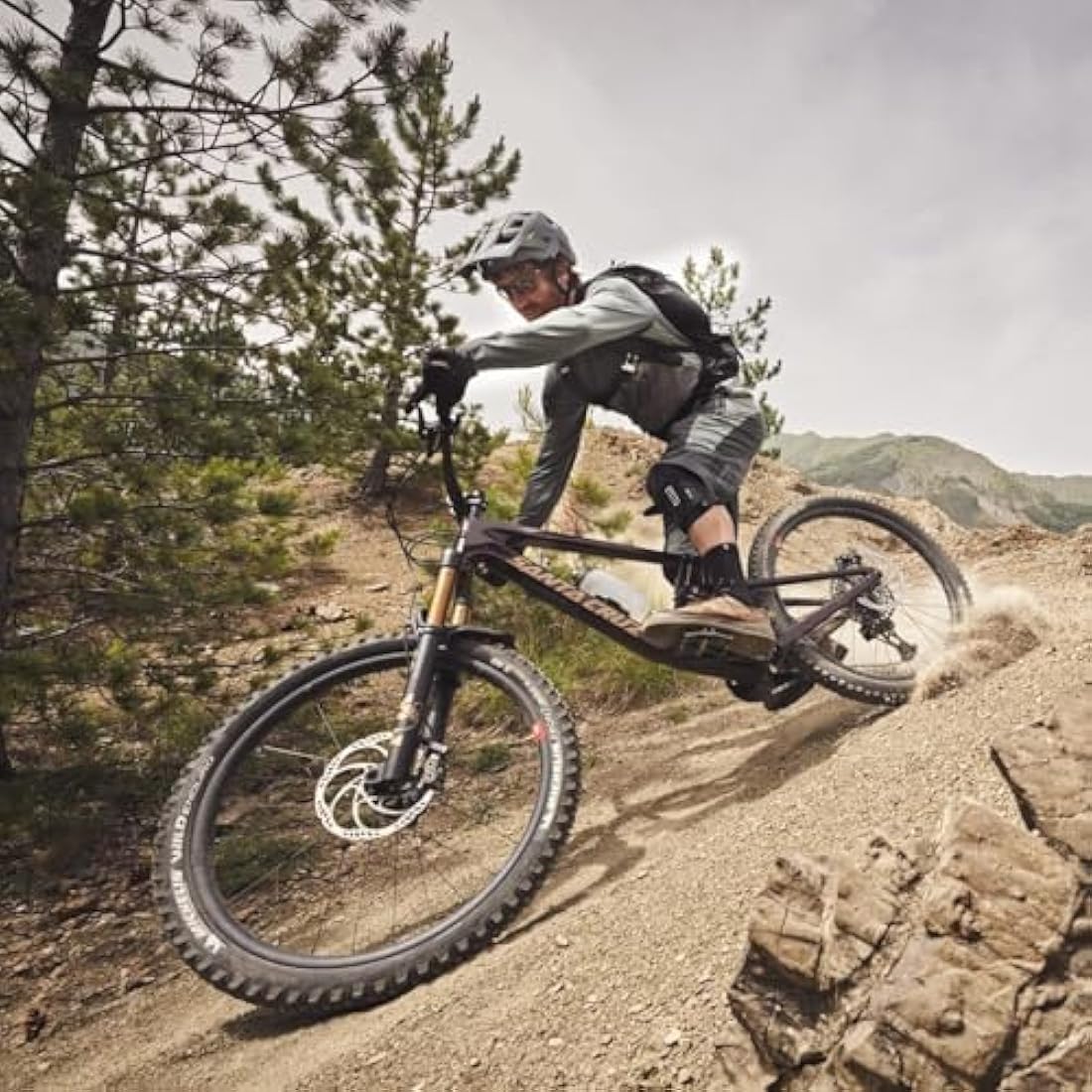ABUS MoDrop MIPS MTB Helmet – Robust Unisex Off-Road Bike Helmet