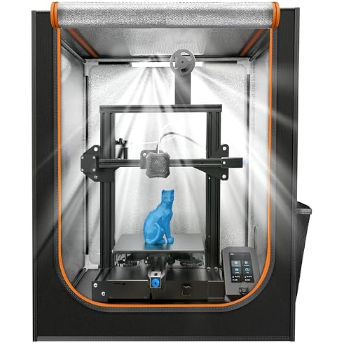 3D Printer Enclosure – Fireproof Dustproof Tent with LED Light