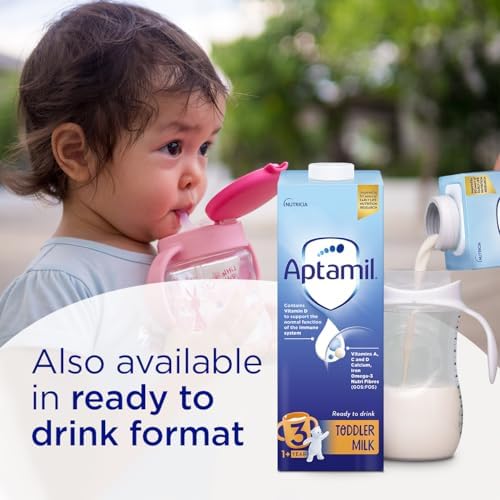 Aptamil 3 Toddler Baby Milk Powder Formula, 1-2 Years, 800g (Pack of 6)