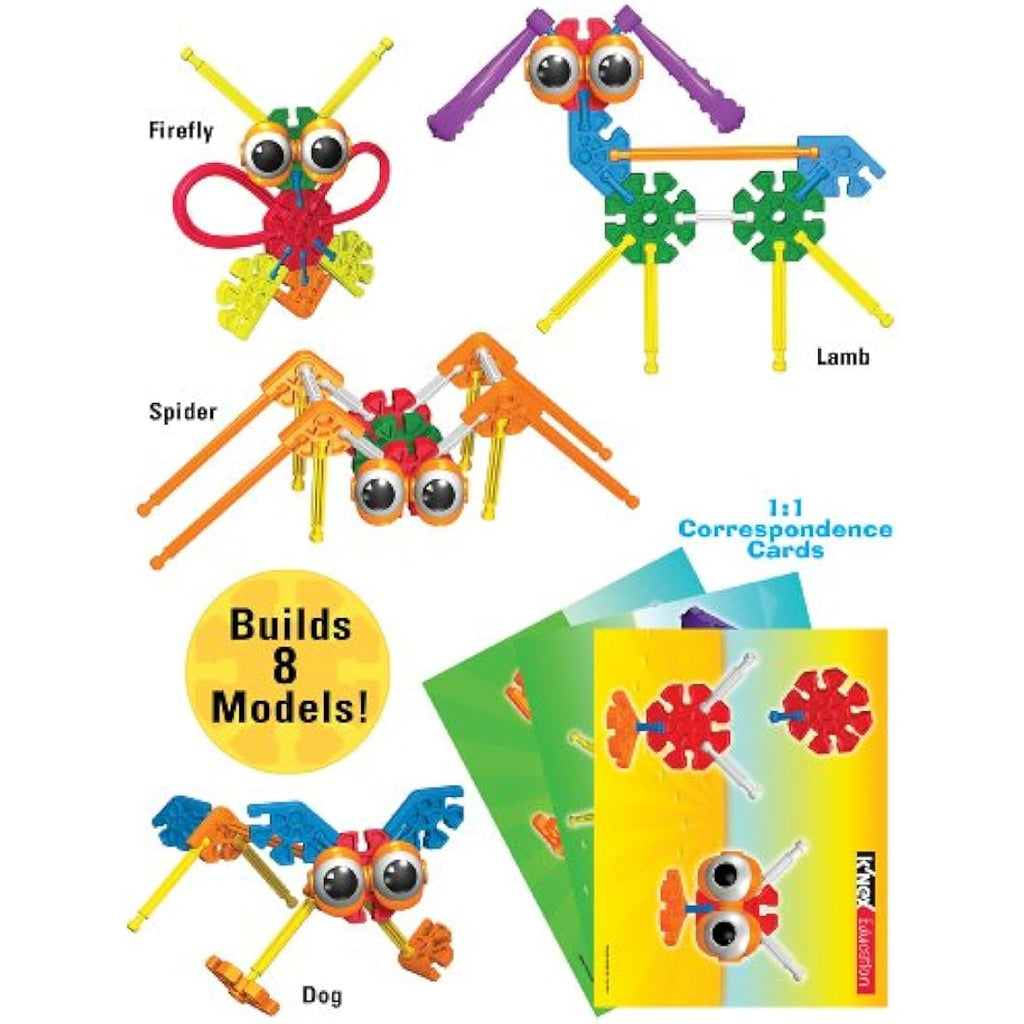 Kid K'NEX Group Building Set | 131 Piece Preschool STEM Toy for Ages 3+