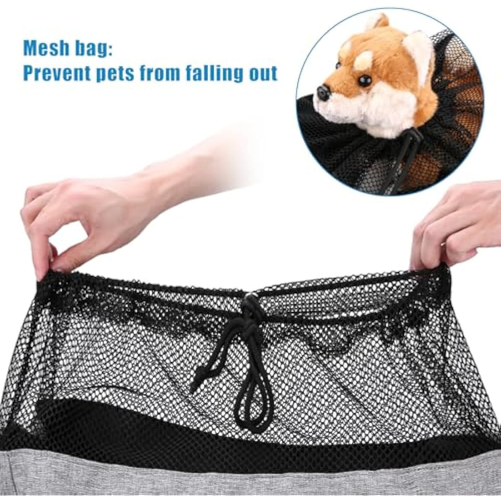 Ownpets Pet Sling Carrier – Hands-Free Adjustable Dog & Cat Travel Bag