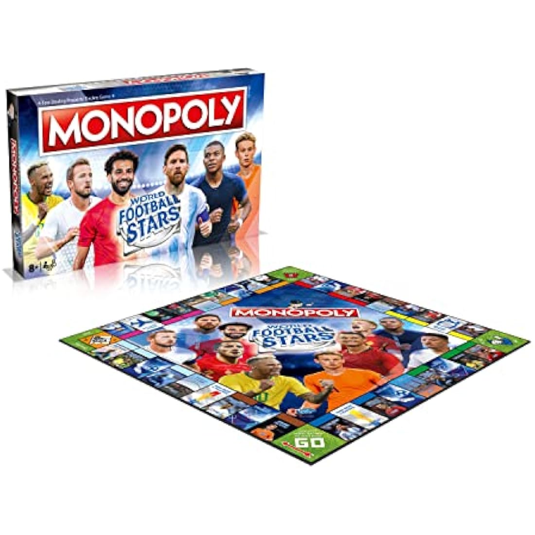 Monopoly World Football Stars Board Game | Jolof Store Edition - Blue