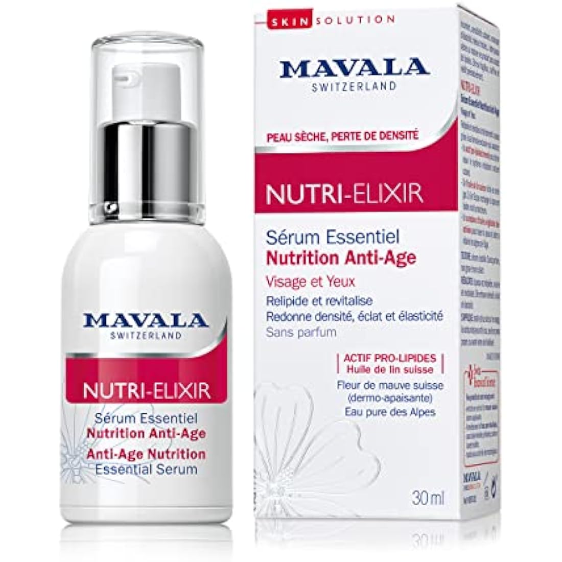 Mavala Nutri-Elixir Anti-Age Essential Serum for Face and Eyes