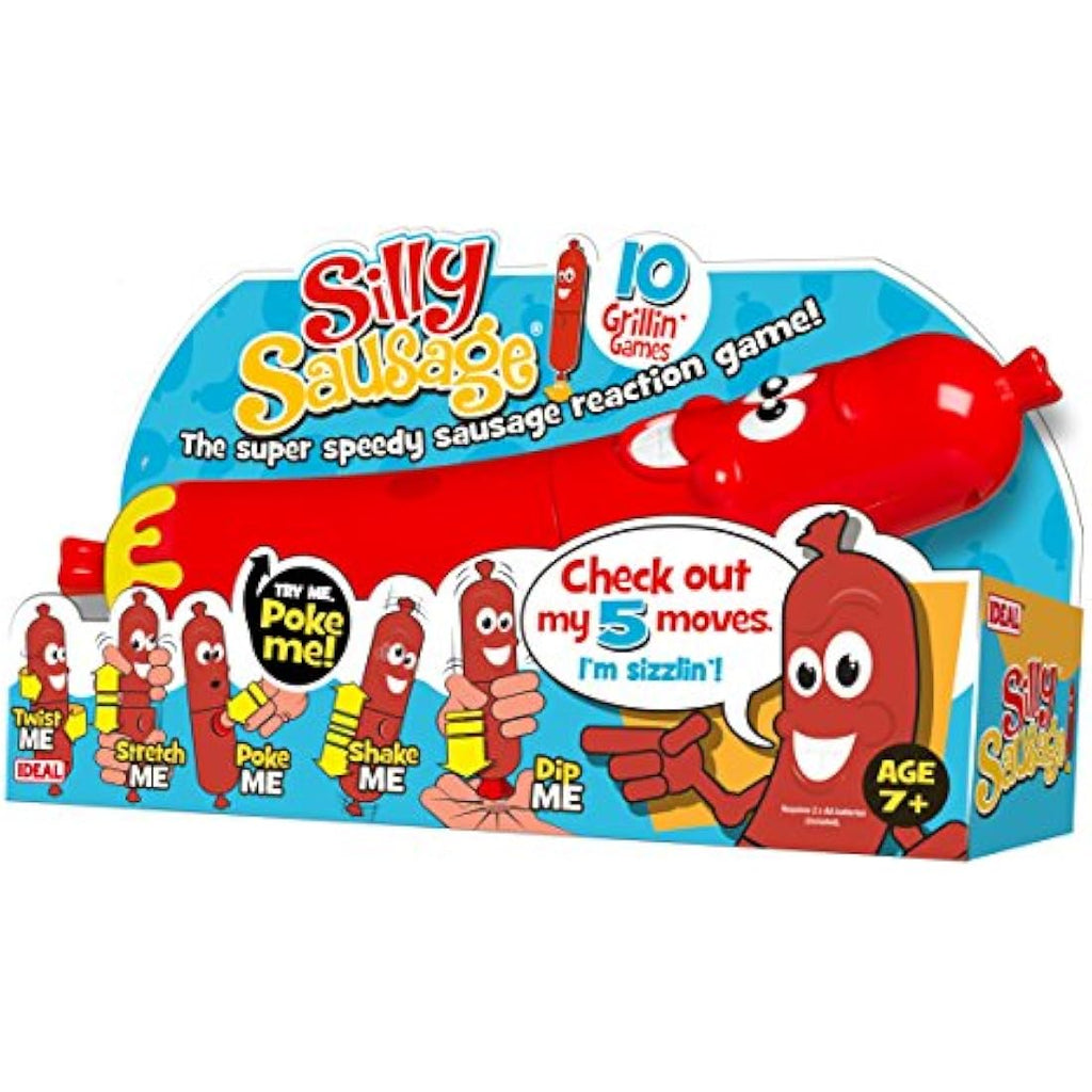 Ideal Silly Sausage Reaction Game - Interactive Family Party Toy