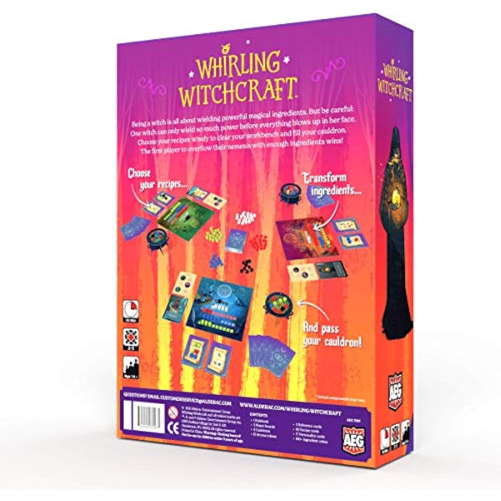 Whirling Witchcraft Board Game –  Fantasy Strategy Game