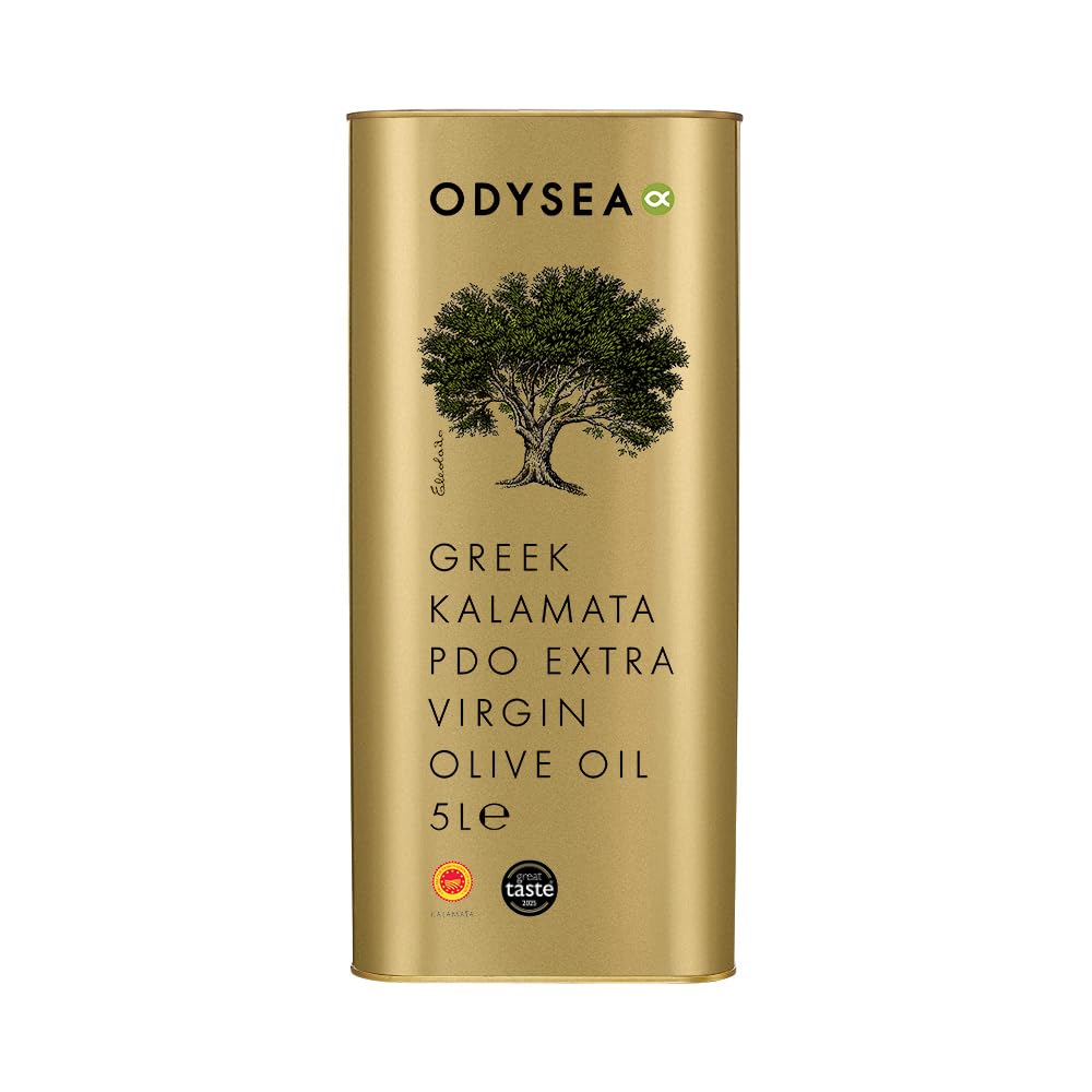 Odysea Greek PDO Kalamata Extra Virgin Olive Oil - 5 Litre Tin