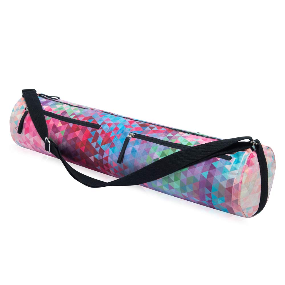 Yoga Design Lab Yoga Mat Bag | Recycled Microfiber Multi-Pocket Travel Bag
