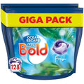Bold All-in-1 Pods Laundry Detergent Capsules, Ocean Escape, 128 Washes