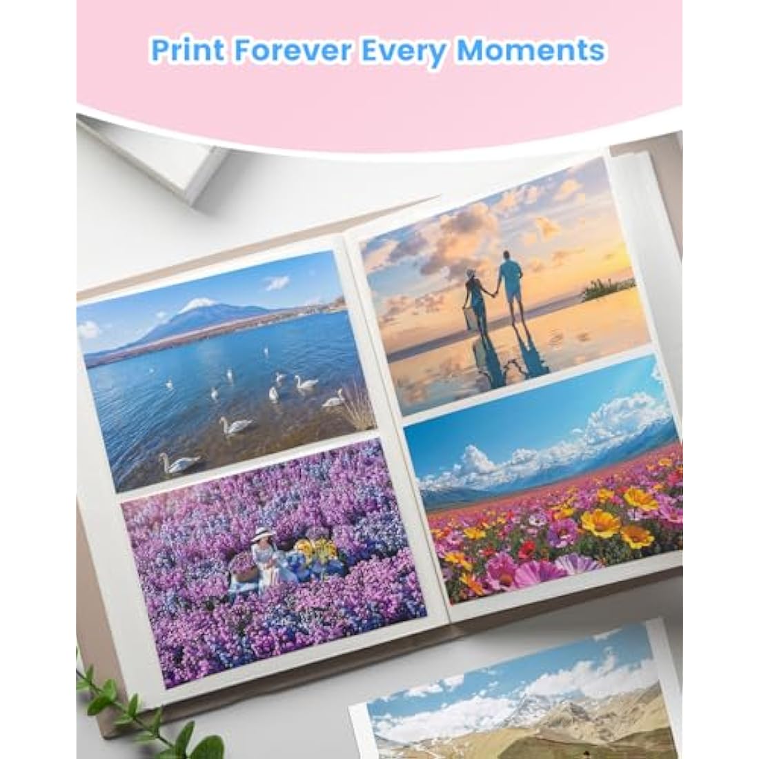 Canon Selphy KP-108IN Compatible Ink and 4x6 Photo Paper Set - 108 Sheets