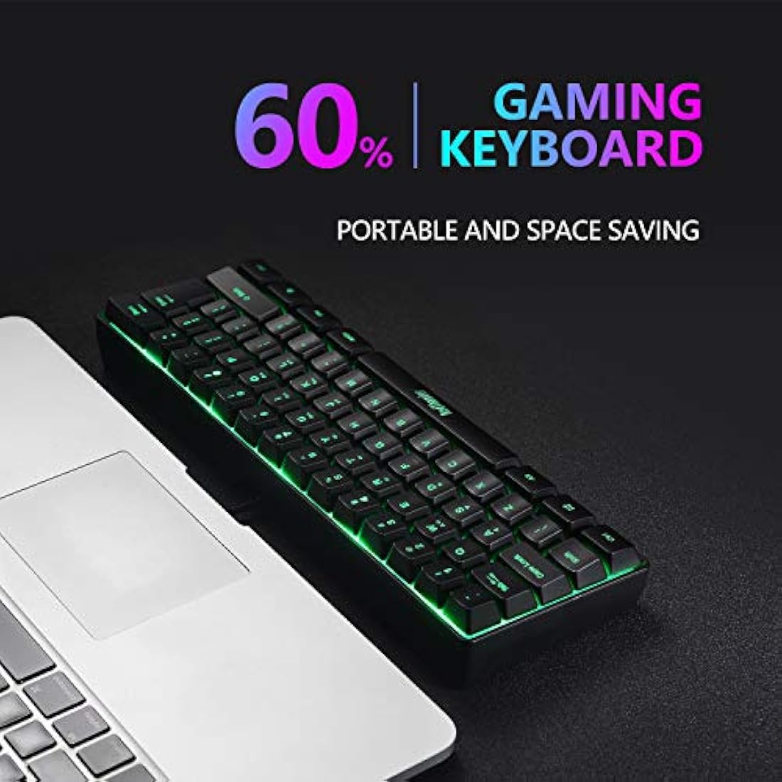 RedThunder 60% RGB Gaming Keyboard and Mouse Combo | 7200 DPI | Black