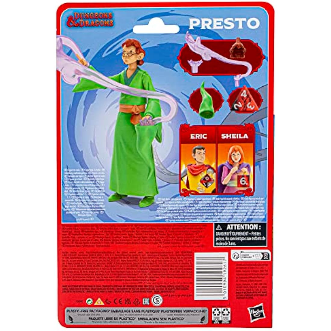 Hasbro Dungeons & Dragons Presto Action Figure - Cartoon Collectible