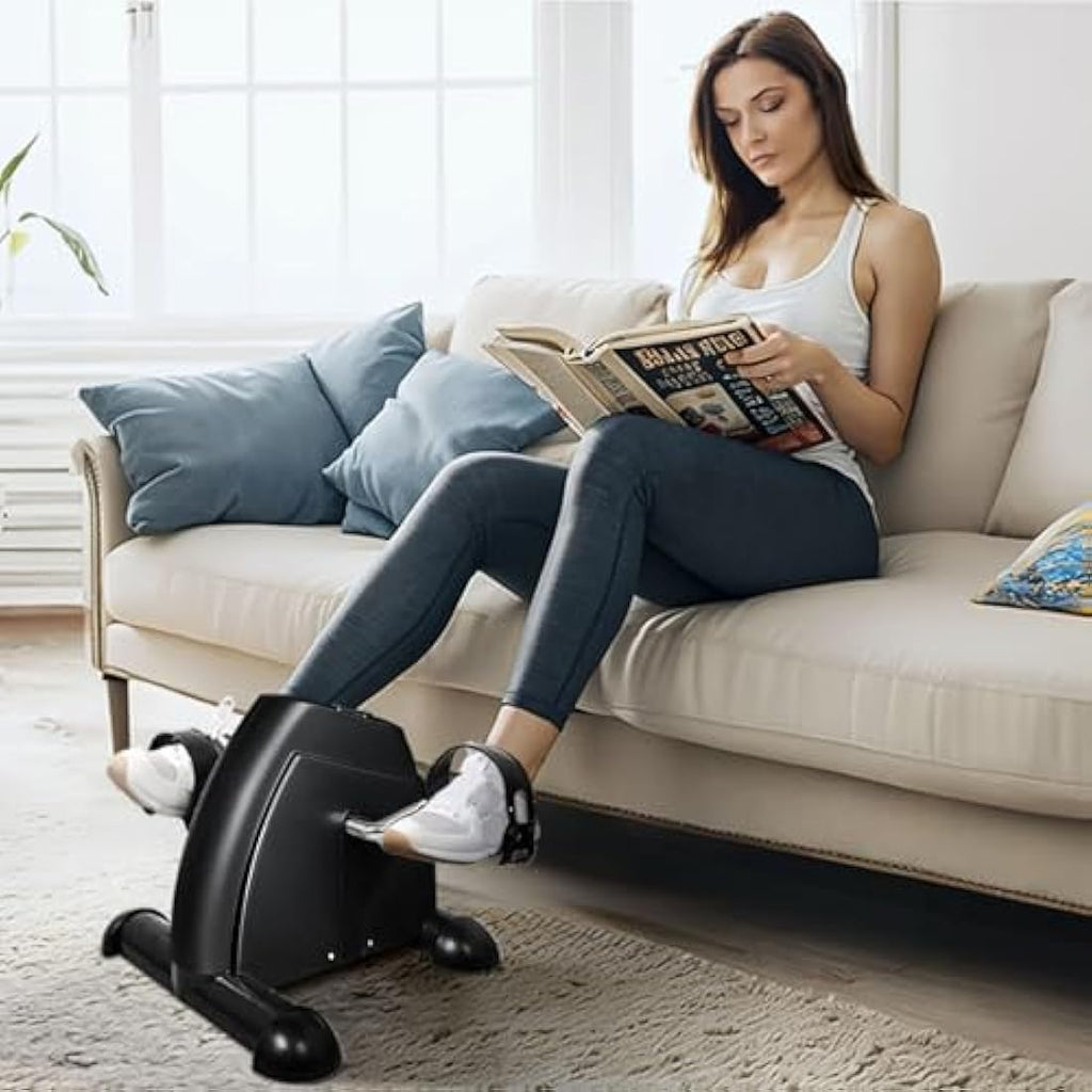 Jolof Store Mini Exercise Bike | Portable Home Pedal Exerciser for Arm & Leg