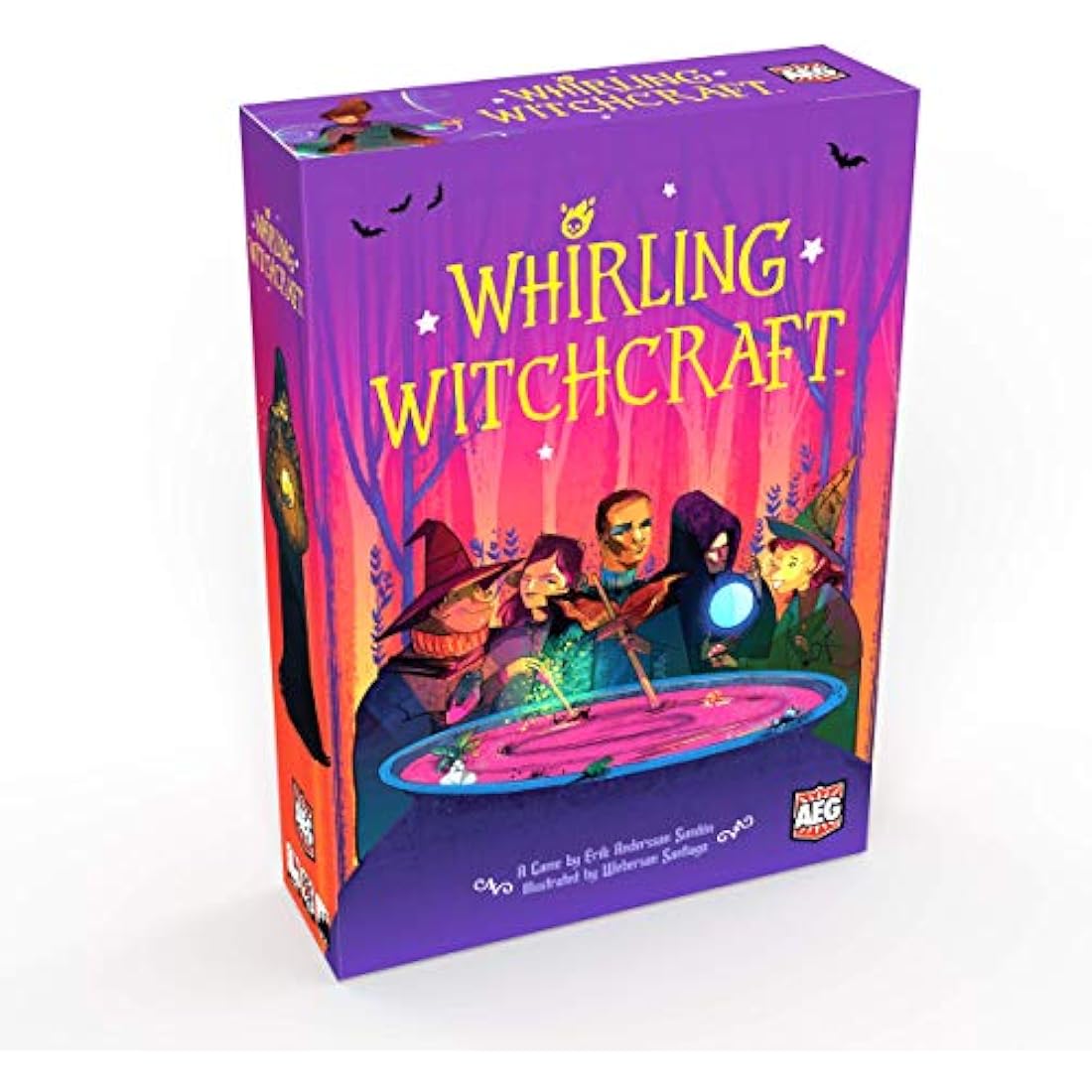 Whirling Witchcraft Board Game –  Fantasy Strategy Game