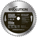 Evolution 355mm 60T TCT Wood Cutting Blade for Chop Saws