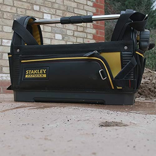 Stanley Fatmax Open Tote Bag – Heavy-Duty Tool Storage Work Organizer
