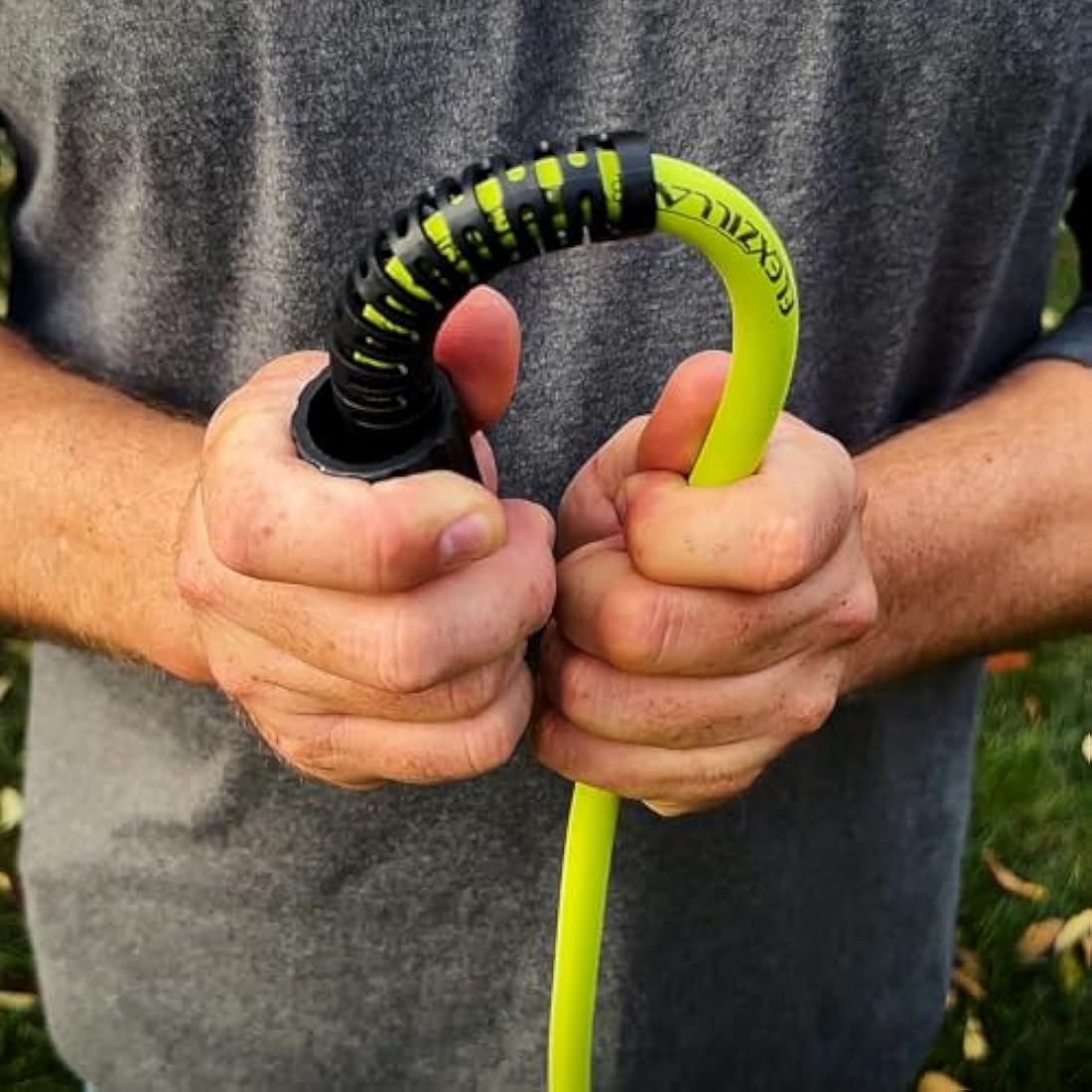 Flexzilla Pressure Washer Hose | 3600 PSI, 1/4 in. x 50 ft, ZillaGreen