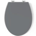 Pipishell Soft Close Toilet Seat | O-Shape White with Quick Release