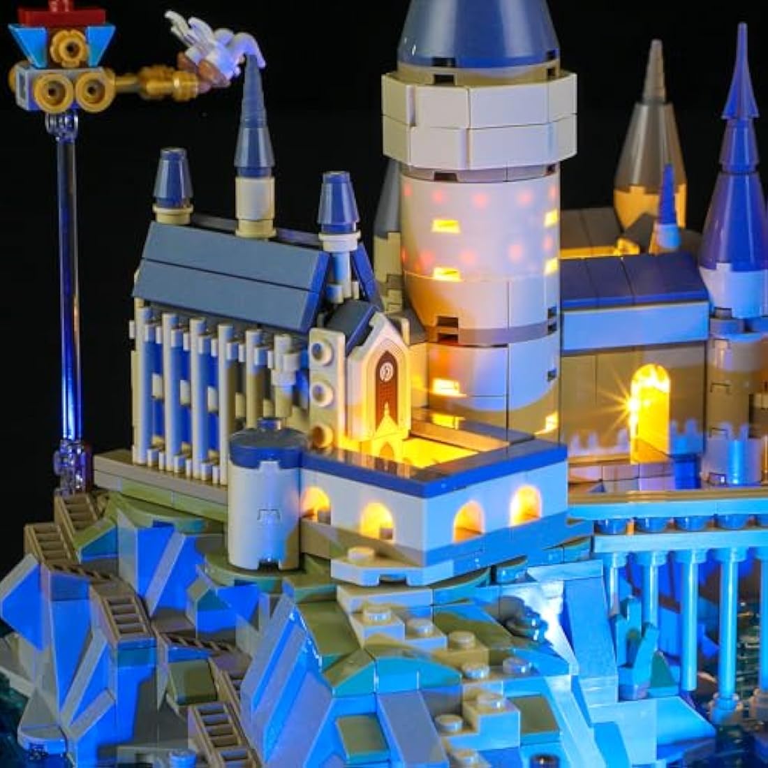 Briksmax LED Lighting Kit for LEGO 76419 Hogwarts Castle and Grounds