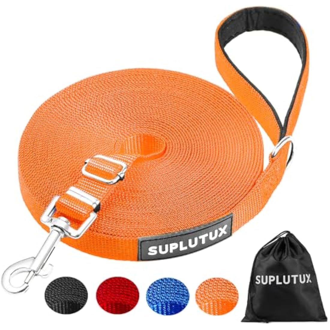 15m Dog Training Lead | 50ft Adjustable Nylon Long Line