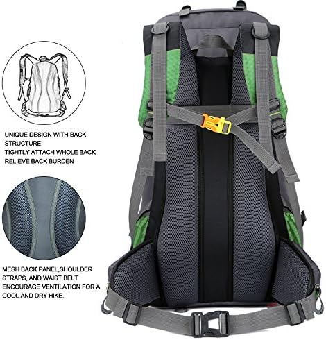 60L Waterproof Hiking Backpack – Lightweight Camping Rucksack
