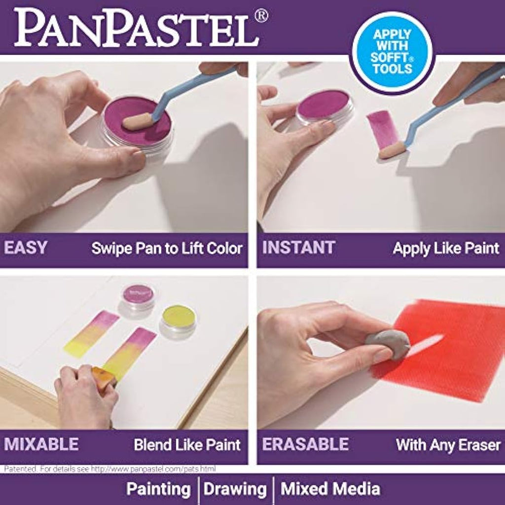PanPastel 5 Colour Starter Painting Set – Professional Artist Pastels